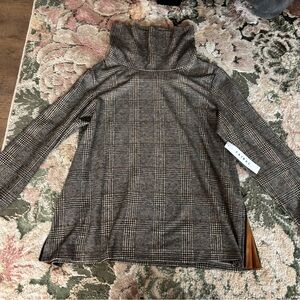 Tribal Houndstooth Turtleneck Long Sleeve